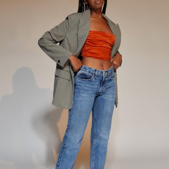 NWT Urban Outfitters Out From Under Ella Shine Ruched Bustier - Picture 3 of 6